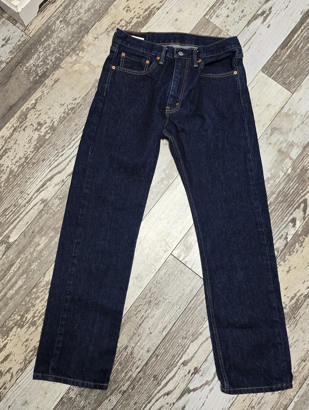 Levi's 505 Men's Jeans Size 32x32 Classic Straight Leg Dark Wash
